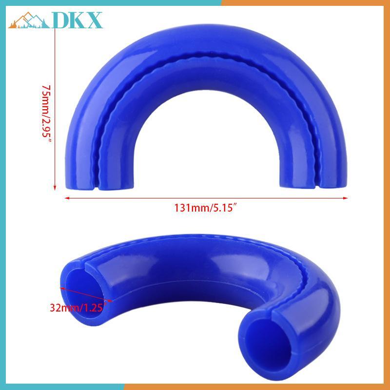DKX 1 Cặp Ô Tô Phụ Kiện Ngoại Thất D-Ring Móc Kéo Tay Cho F150 2004-2024 Red D Ring Kéo Móc Tay áo.