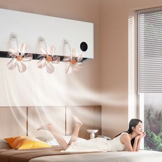 Tản gió 5 cánh điều hòa xoay 360 độ Tấm Chắn Gió Điều Hòa, Xoay 360 Độ, Chống Gió Lạnh Thẳng, Bảo Vệ Sức Khỏe, 3-5 Cánh