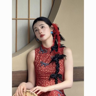 Tóc giả bện cô dâu, tạo kiểu đẹp cho chụp ảnh