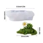 YOI Khuôn Silicone Cá Sấu cho Nhựa, Bê Tông, Đựng Trang Sức và Trang trí Cây Mọng Nước