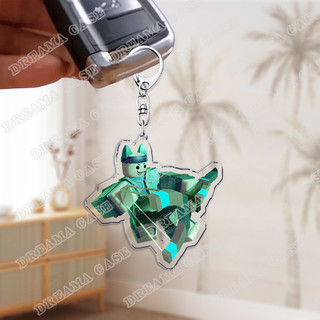 Trending Game Cartoon Phighting Chibis Keychains for Accessories Bag Keyrings Jewelry Fans Friends Gifts