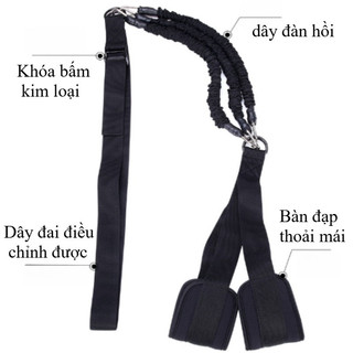 Bộ Dây Kháng Lực 150-225 Pound, 3 Cấp độ, Cao Su đàn Hồi Bền Bỉ, Tập Luyện Toàn Thân, Phù Hợp Gia đình / Phòng Gym
