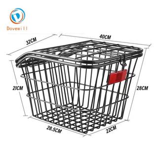Giỏ xe đạp phía sau Dovewill mạnh mẽ, hộp đựng hành lý dành cho xe đạp leo núi và thiết bị cưỡi ngựa