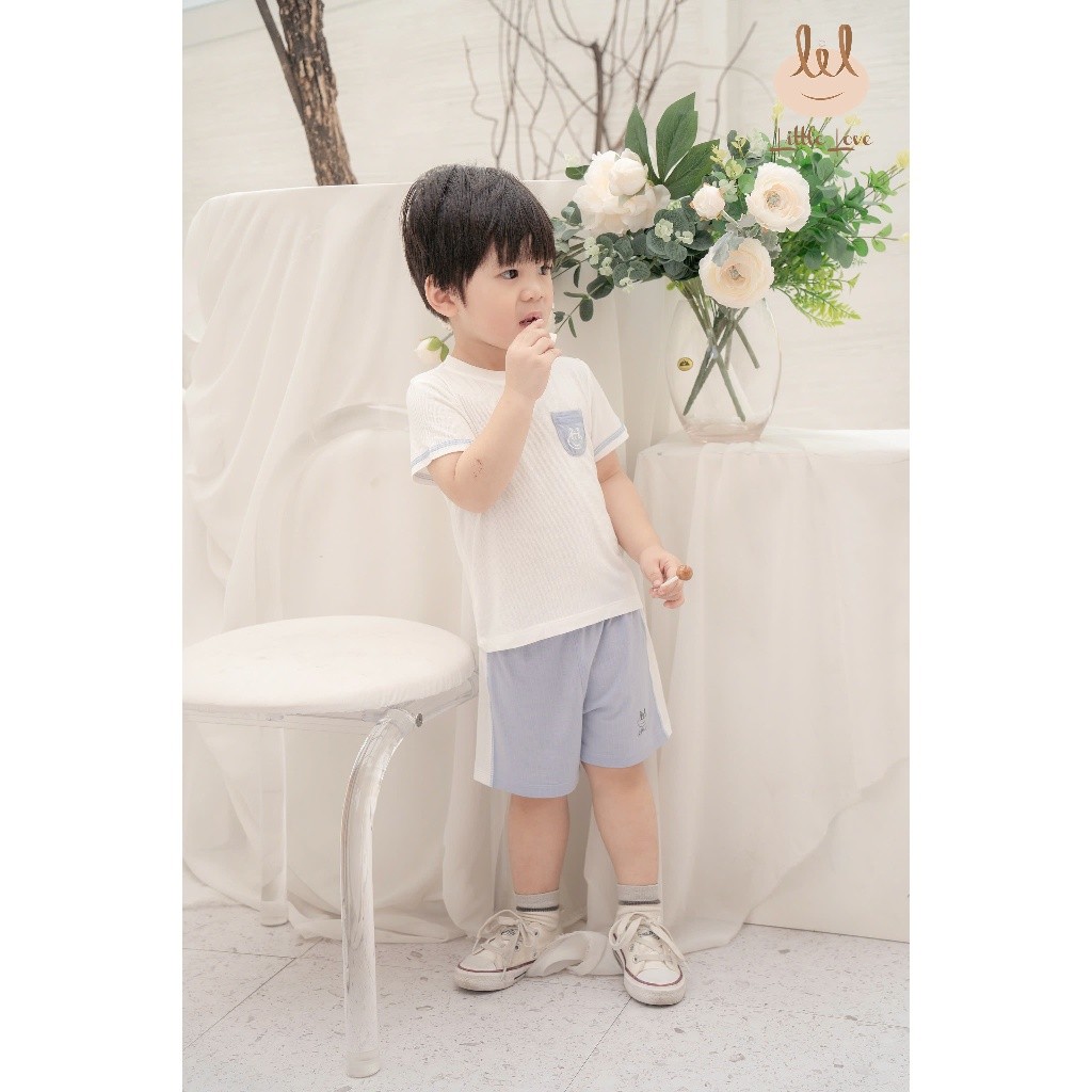 BỘ CỘC VẢI MODAL TÚI NGỰC DÀI CHỈ [ SIÊU MỀM, MÁT, MỊN CO DÃN VÀ THẤM HÚT ] SZ 6M -4Y (HCT33)