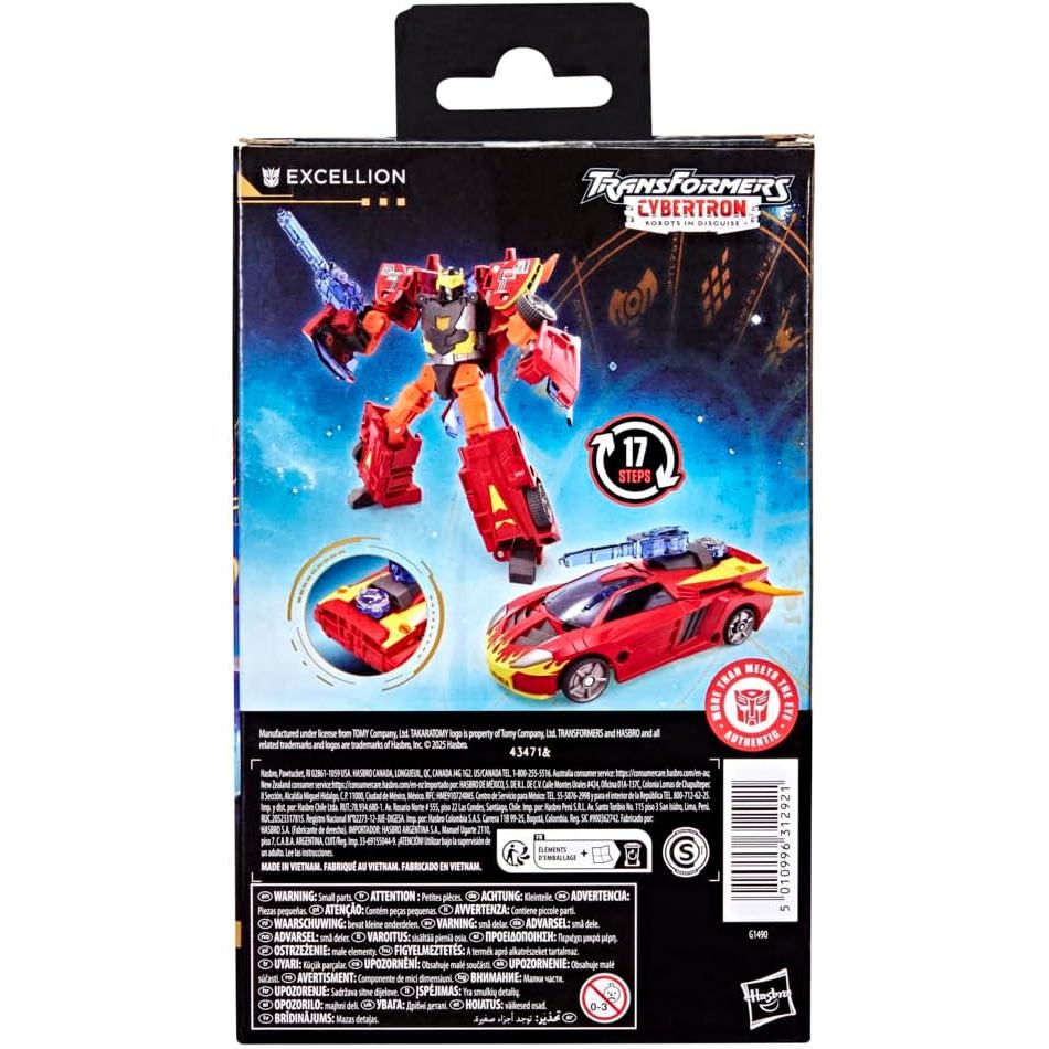 Transformers Age of The Primes Deluxe Class Cybertron Excellion Nhân vật hành động G1490