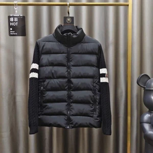 Áo Phao Len Môn Nơ Cổ Cao 5P KCloset Áo Khoác Dày Dặn Ấm Áp Nam Nữ NA36