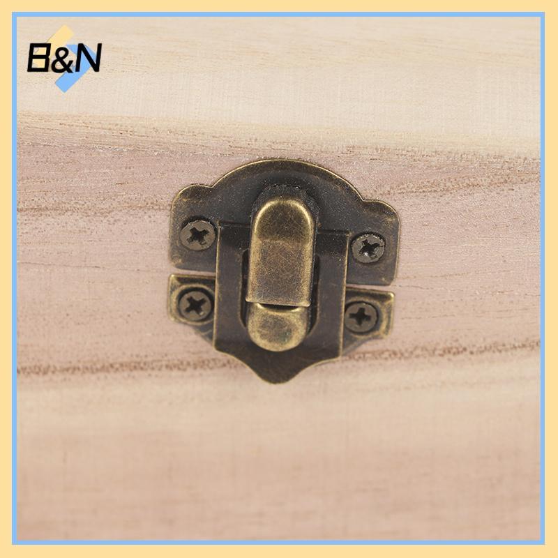 Hộp đựng đa năng bằng gỗ B & N có nắp Hộp đựng đồ trang sức Trang trí nội thất.