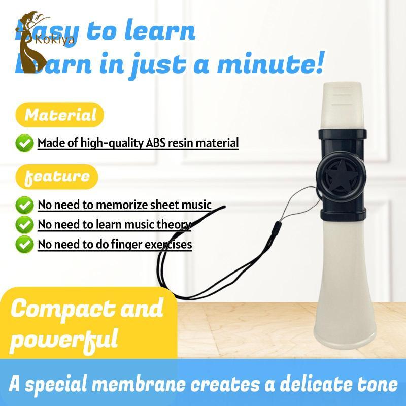 Nhạc cụ Kazoo có túi đựng đồ chuyên nghiệp Tiện lợi độc đáo