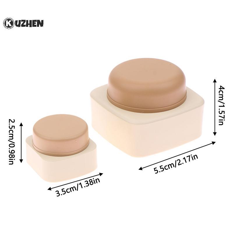 KUZHEN 5 / 20g Nhựa Trống Móng Tay Nghệ Thuật Mỹ Phẩm Hộp Đựng Vuông Lọ Mặt Kem Nồi Gel Móng Tay Hộp Bột Trang Điểm Kem Dưỡng Da Dụng Cụ Paaging HOT