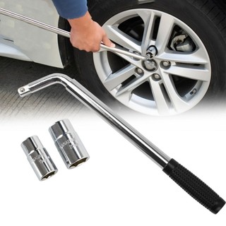 Dụng cụ lốp xe 4 đầu cờ lê ống lồng - Cờ lê lốp xe / Tay công thay lốp，4 Đầu / Có thể thu vào，Tay Công Chữ L