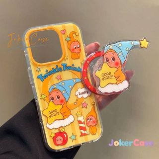 Ốp Lưng IPhone 15 11 17 16 13 14 12 PRO Max 17AIR X XR XS MAX 7 8 Plus SE 2022 Bìa mềm từ tính Twinkle Matte hoạt hình