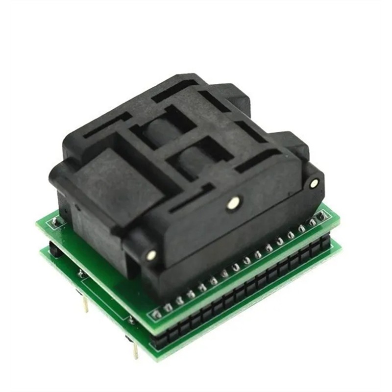 Mạch Tích Hợp TQFP32 QFP32 Sang DIP32 IC Lập Trình Viên Adapter Chip Kiểm Tra Ổ Cắm Đốt Ghế