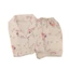Bộ Đồ Ngủ Nữ Mây Cotton Đôi Ngắn Bé Gái Dễ Thương Nhỏ Ve Áo Ngắn Tay Loungewear Phù Hợp Với