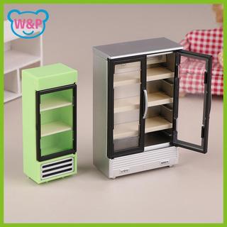 ALIK 1 / 12 Nhà Búp Bê Mô Phỏng Tủ Lạnh Tủ Đông Mô Hình Nhà Búp Bê Mini Nội Thất Phụ Kiện Búp Bê Trang Trí Nhà Đồ Chơi VN