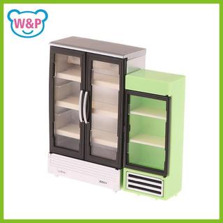 ALIK 1 / 12 Nhà Búp Bê Mô Phỏng Tủ Lạnh Tủ Đông Mô Hình Nhà Búp Bê Mini Nội Thất Phụ Kiện Búp Bê Trang Trí Nhà Đồ Chơi VN