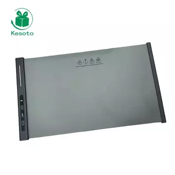 Khay sưởi điện Kesoto Gấp hẹn giờ 1-8 giờ, Thảm sưởi ấm thực phẩm Tấm sưởi ấm Bàn sưởi ấm để tập hợp Quà tặng tiệc Buffet