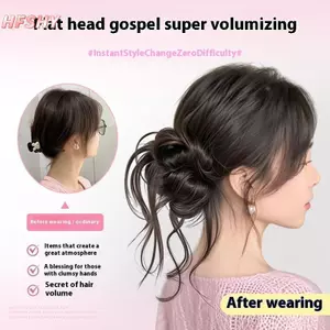 Kẹp Tóc Tự Nhiên Bun Móng Vuốt Phù Hợp cho Tóc Xoăn - Tạo Kiểu Dễ Thương cho Nữ và Bé Gái