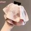 Mũ đuôi ngựa satin họa tiết ngọc trai phong cách Trung Hoa thanh lịch cho nữ