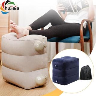 Đệm chân bơm hơi Có thể điều chỉnh chiều cao Gối du lịch Đệm máy bay cao cấp cho máy bay Tàu hỏa Văn phòng Trẻ em Người lớn