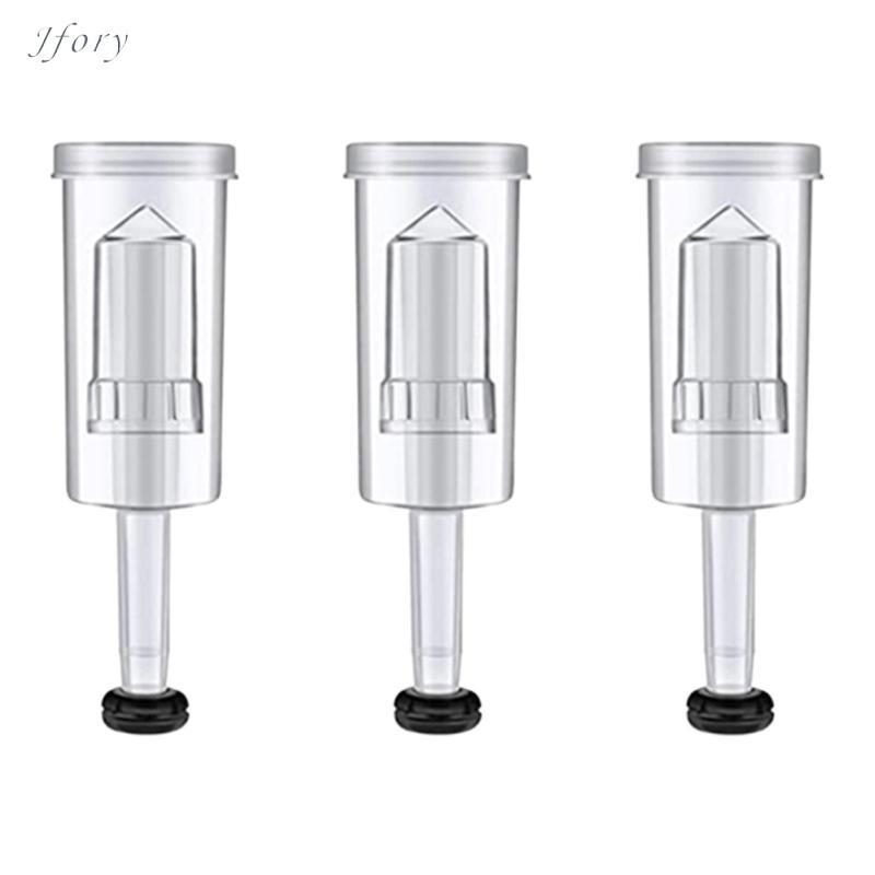 Jfory Bộ 3 Airlock để lên men chắc chắn để làm bia rượu vang với Grommets để pha Kimchi Bảo quản bia lên men