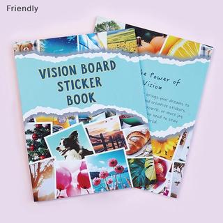 [Thân thiện] Sách Stier Vision Board - Bộ & Tiếp Liệu Bảng Tầm Nhìn, Với Hình Ảnh & Trích Dẫn Động Lực Cho Nữ, Sổ Lưu Niệm Tiếp Liệu Boutique