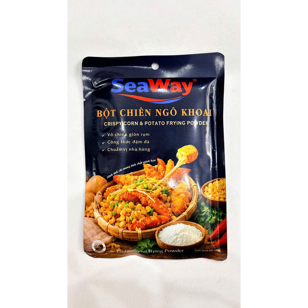 Bột Chiên Ngô Khoai SeaWay - chuẩn vị nhà hàng, vỏ chiên giòn, công thức đậm đà