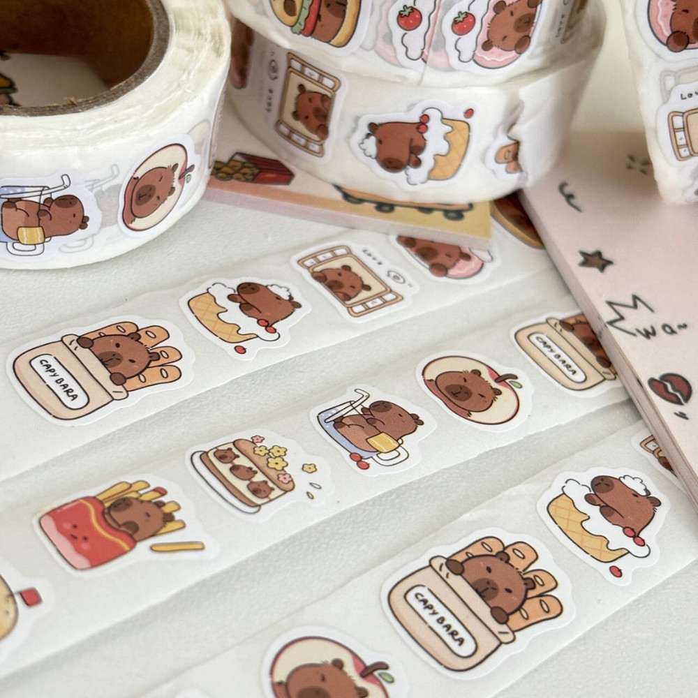 500 Sticker Trang Trí Hello Kitty Mini Dán Sách Vở, Decor Ốp, Bàn Học ...