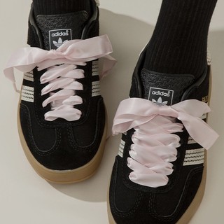 2 Cặp Dây Ruy Băng Lụa Satin Cho Sneaker, Đế Bằng, Rộng 2cm, Dài 80/100/120/140cm
