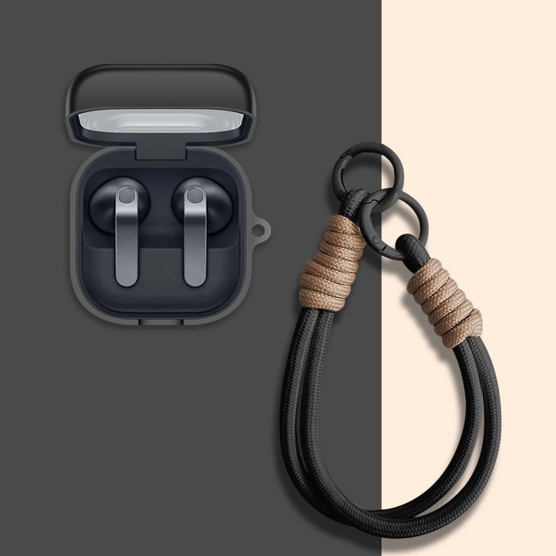 Dành Cho Samsung Galaxy Buds 4 Pro / Buds 4 Vỏ Tai Nghe Silicon Bảo Vệ Tay Mềm Có Dây Nylon Chống Sốc Có Thể Giặt Bảo Vệ Tai Nghe
