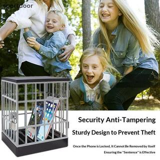 [sportoutdoor] 1 Nhà tù điện thoại di động có hẹn giờ, giá đỡ smartphone an toàn cho lớp học, văn phòng tại nhà [out]