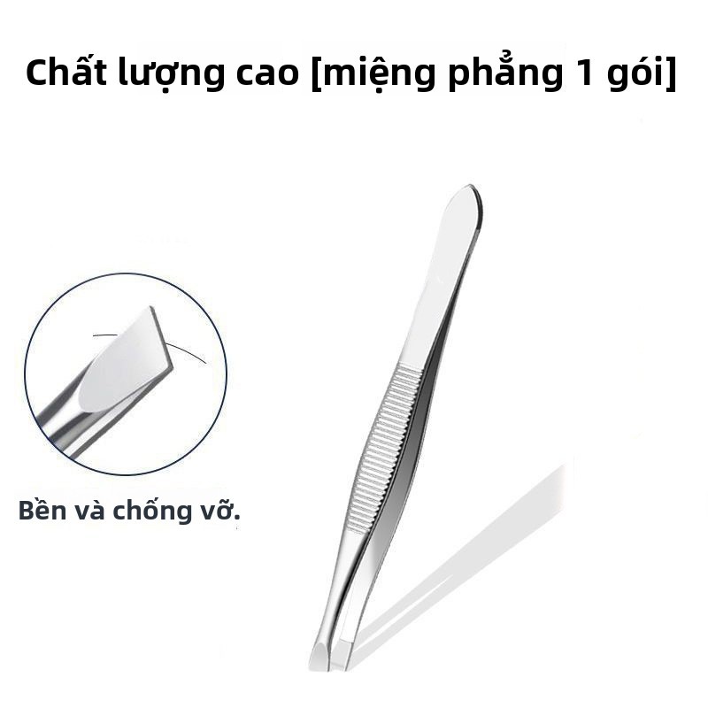 Kẹp Lông Mày Nhíp Nhỏ Kìm Nhổ Nhổ Nhổ Râu Dán Lông Mi Giả Dụng Cụ Cắt Tỉa Lông Mày Miếng Dán Trang Điểm Mắt Giả
