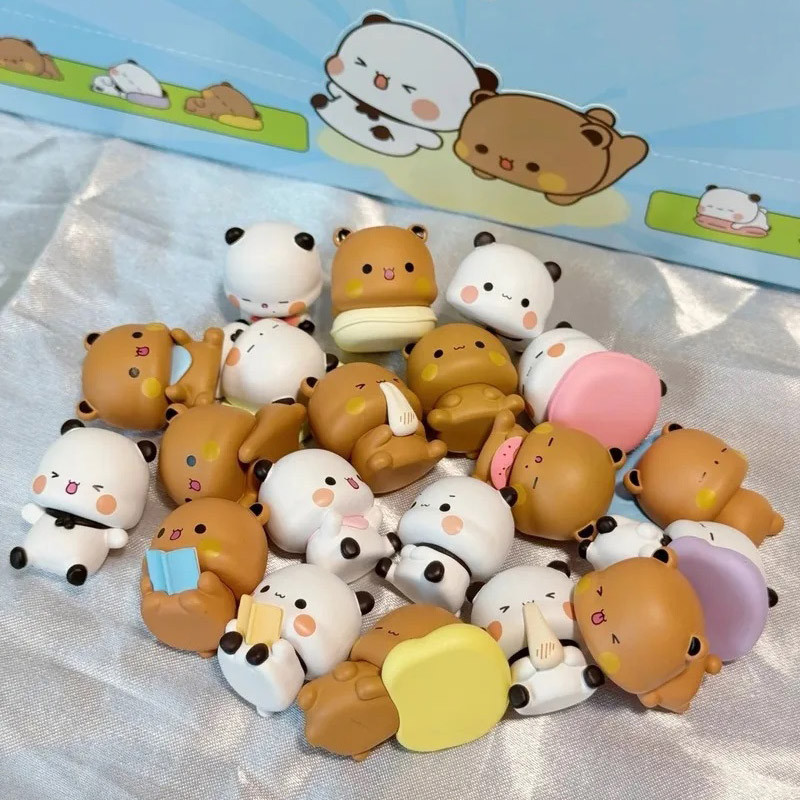 Mini 2 Cái / bộ Yier Bubu Gấu Trúc Gấu Đồ Chơi Bubu Và Dudu Búp Bê Mô Hình Sưu Tập Đồ Chơi Búp Bê Trang Trí Nhà Trang Trí