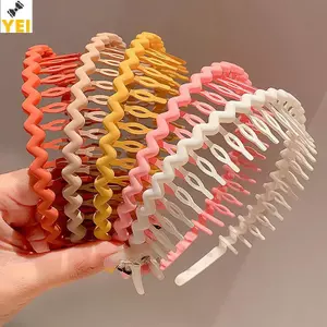 Mũ nữ mới 2023 với răng và băng đô quấn tóc mờ, chống trơn trượt hiệu quả