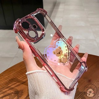 Dành Cho Redmi Note 15 14 13 Pro Plus 14S RedmiNote15 RedmiNote14 Ốp Điện Thoại Pixel Nhiều Màu Sắc Gradient Gấu Trái Tim Tình Yêu Nơ Hoạt Hình Dễ Thương Chống Rơi Trong Suốt Vỏ Mềm