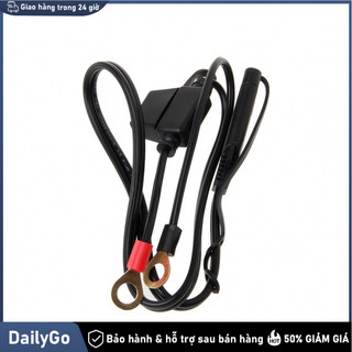 Đầu kết nối ắc quy 12V xe máy tiện lợi an toàn Đầu Cuối O / Đầu cuối vòng，Nối Dài / Sạc dễ dàng