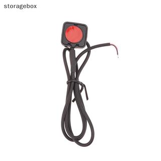 [Hộp lưu trữ] 1 Nút ấn Nút ấn Mini tạm thời chống nước có dây sẵn Công tắc tắt với dây 50 / 70 / 90CM cho ô tô Tru Boat Đẹp
