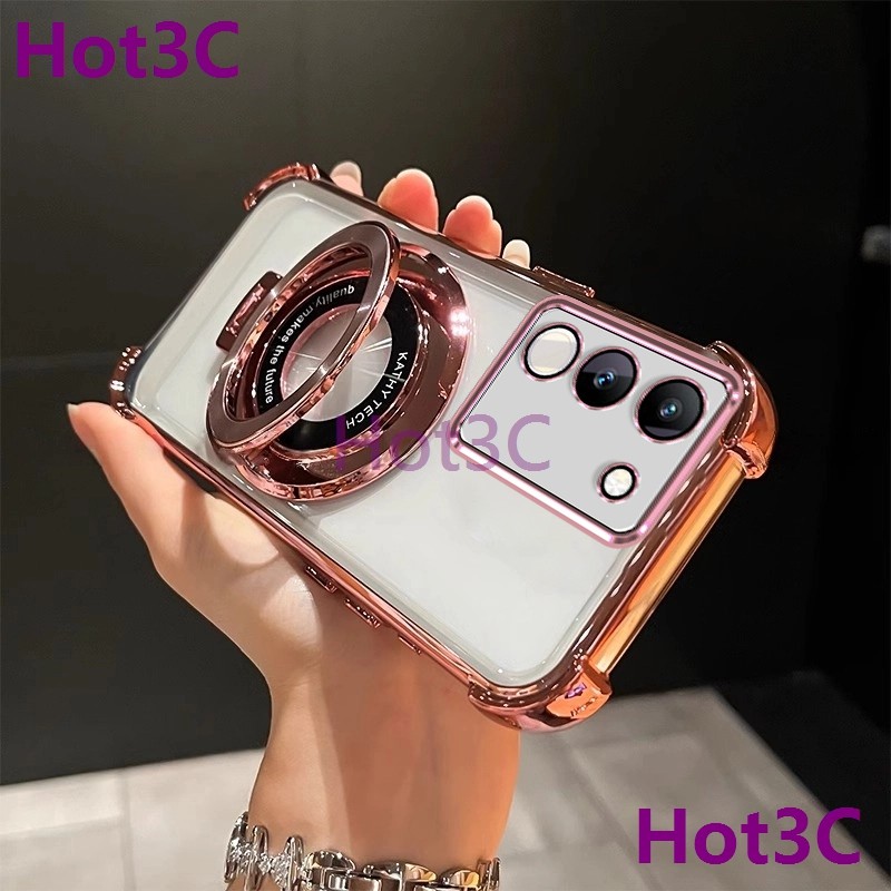 Ốp Lưng Dành Cho Vivo V29e 5G tpu Chống Sốc Giá Đỡ Điện Thoại Di Động SJZJ