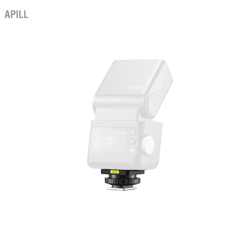 Apill Bộ kích hoạt đèn flash không dây Godox X5N TTL/HSS Tương thích với máy ảnh Nikon IT32