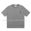 Áo Thun Cotton Nguyên Chất Cổ Tròn Thêu Đen - Phong Cách Mới