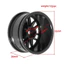 4 Màu 1 / 10 RC Trên Đường Trôi Xe Đua Nhựa Bánh Xe Vành Bánh Xe Trung Tâm Cho Tamiya XV02 Kyosho HSP HPI Sakura Traxxas RedCat