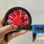 HÀNG CÓ SẴN - Quạt áo điều hòa 12V JAPAN 5V cánh đỏ không chổi than cùng cáp cho thợ bắt ong 5V 7