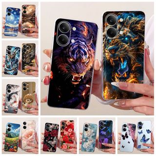 Dành Cho Ốp Lưng Điện Thoại Xiaomi Redmi Turbo 5 Max Sang Trọng Đá Cẩm Thạch Hoạt Hình Silicon Mềm Bảo Vệ Vỏ Cho Xiaomi Poco X8 Pro Max Coque