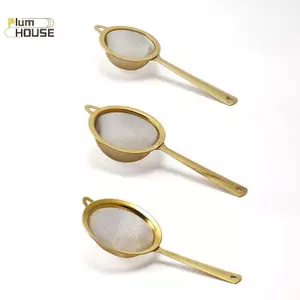 PlumHOUSE Mới Thép Không Gỉ Matcha Sifter Lưới Rất Mịn Chống Rỉ Trà Lọc Dễ Dàng Vệ Sinh Thực Phẩm Nhỏ Sifters Cho Nhà Bếp VN