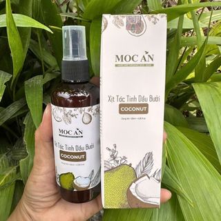 Xịt Dưỡng Tóc MOC AN 120ml Chiết Xuất Vỏ Bưởi Da Xanh & Dừa Non cho Tóc Mượt và Khỏe.