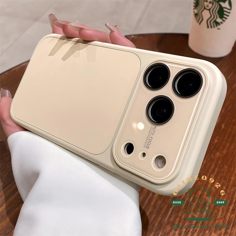 【 Ốp lưng iPhone17 】 Vỏ điện thoại silicon lỏng mờ AG Nano iPhone17 Pro Max 16 15 14 13 cho vỏ iPhone Vỏ mềm silicon TPU chống sốc
