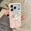 Bộ hoa dịu dàng phù hợp với 16 chiếc vỏ điện thoại iPhone17Air,cảm giác da 14/13/11 Pro