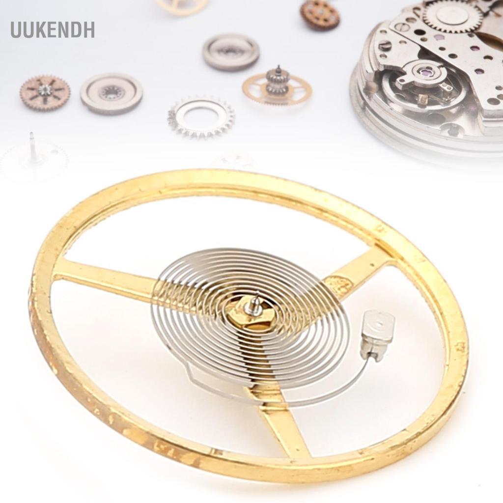 Uukendh uukenh Yitre Phụ kiện bộ máy đồng hồ Vàng Sử dụng lâu dài Bánh xe cân bằng chống ăn mòn Hợp kim chống gỉ để sửa chữa Thợ sửa chữa Thợ đồng hồ