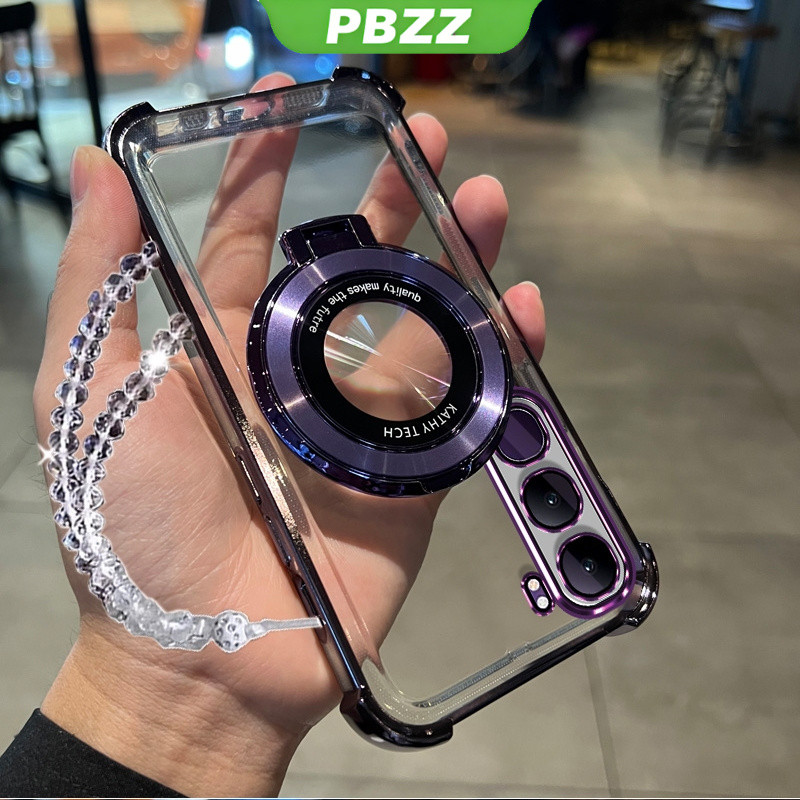 Ốp cho Vivo y19s 4G 2024 V40 Lite 4G Ốp điện thoại Ốp mềm Vỏ chống sốc Silicon thiết kế mới trong suốt thẩm mỹ có giá đỡ cho dây đeo dễ thương sjslwxzj01