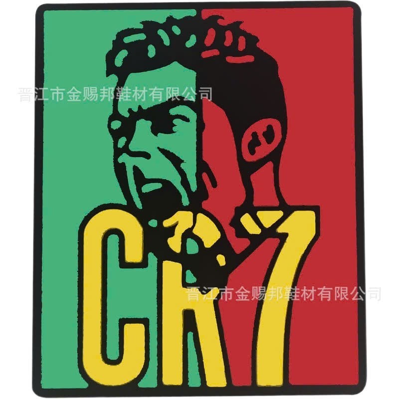 Set Charm CR7 Số 7 Huyền Thoại – Charm Bóng Đá Cute Trang Trí Dép (20 Món)