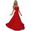Spaghetti Strap Dress For Women Soft Polyester Fabric A Line Dress Elegant Party
